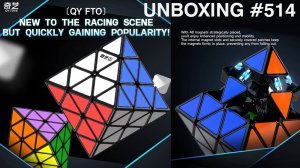 Unboxing №514 QiYi FTO Magnetic | Третий Магнитный Октаэдр