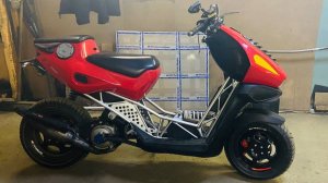 Покатушки по Марьино на Italjet Dragster 49.9