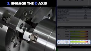 Работа с контршпинделем токарного станка HAAS.
Русская озвучка (перевод).