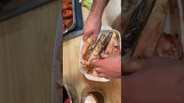 Форель на углях с овощами!!!