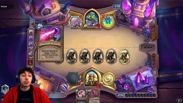 HUGE OLD GOD PALADIN! LE DIVINITÀ SI SCATENANO! HEARTSTONE [ITA] /FIERA DI LUNA CUPA / #HEARTSTONE