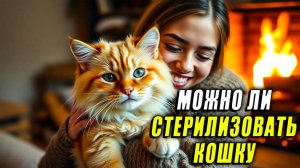 Можно ли стерилизовать кошку