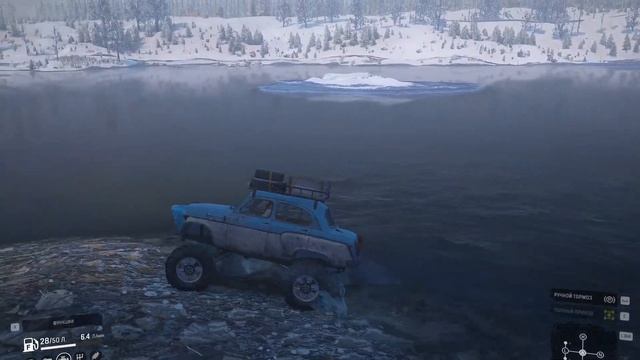 Snowrunner  испытываем плавающие  моды на канале- ASTREAM смотреть онлайн