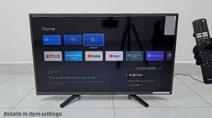 Sony TV 32W830K Unboxing