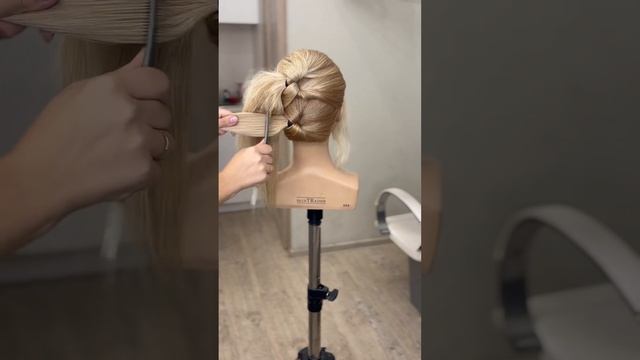 Поддержи идею ❤️#hair #прическипошагово #hairtutorial #hairtok #длинныеволосы #hairstyle