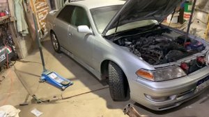 Установка выпускного коллектора 1jz-ge vvt-i