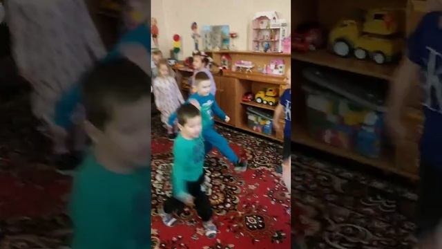Танцы в детском саду №118, группа №16, ноябрь 2023г.