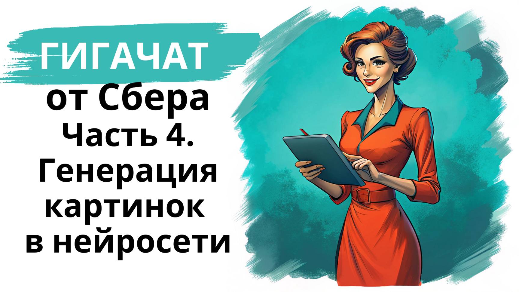 Нейросеть Гигачат/GigaChat от Сбера: мини-курс - часть 4 - генерация картинок