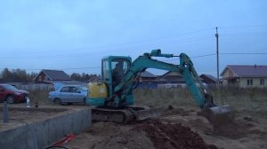 Фундамент для двухэтажного дома. Ростверк на сваях. Фундамент для дома