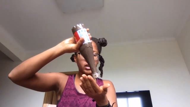 Applying a BANANA + Ayurveda Hair Mask LIVE | Natural Hair смотреть онлайн