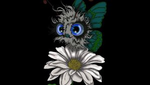 Бабочка-мотылек :)