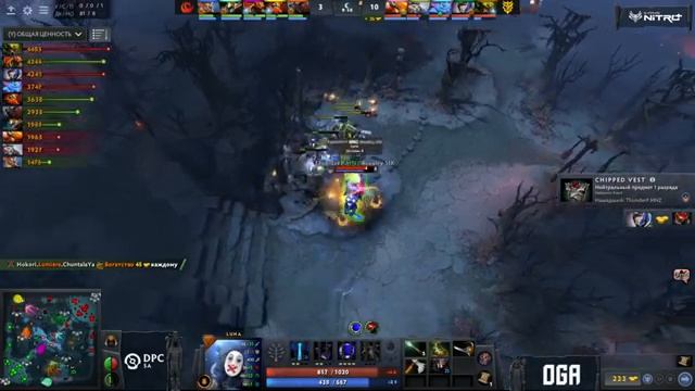 Hokori vs Thunder Predator, OGA DPC SA Season 2, bo3, game 2 [Lazar' & Jam]