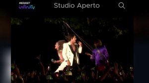 Måneskin,Damiano David.Studio Aperto TG 04/02/2024 @MusiCaresFoundation