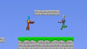 ДРАКА В ИГРЕ БИТВА СТИКМИНОВ