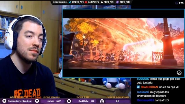 Mi REACCIÓN a OVERWATCH 2: HORA ZERO, un CORTOMETRAJE promocional alucinante al nivel de PIXAR смотреть онлайн