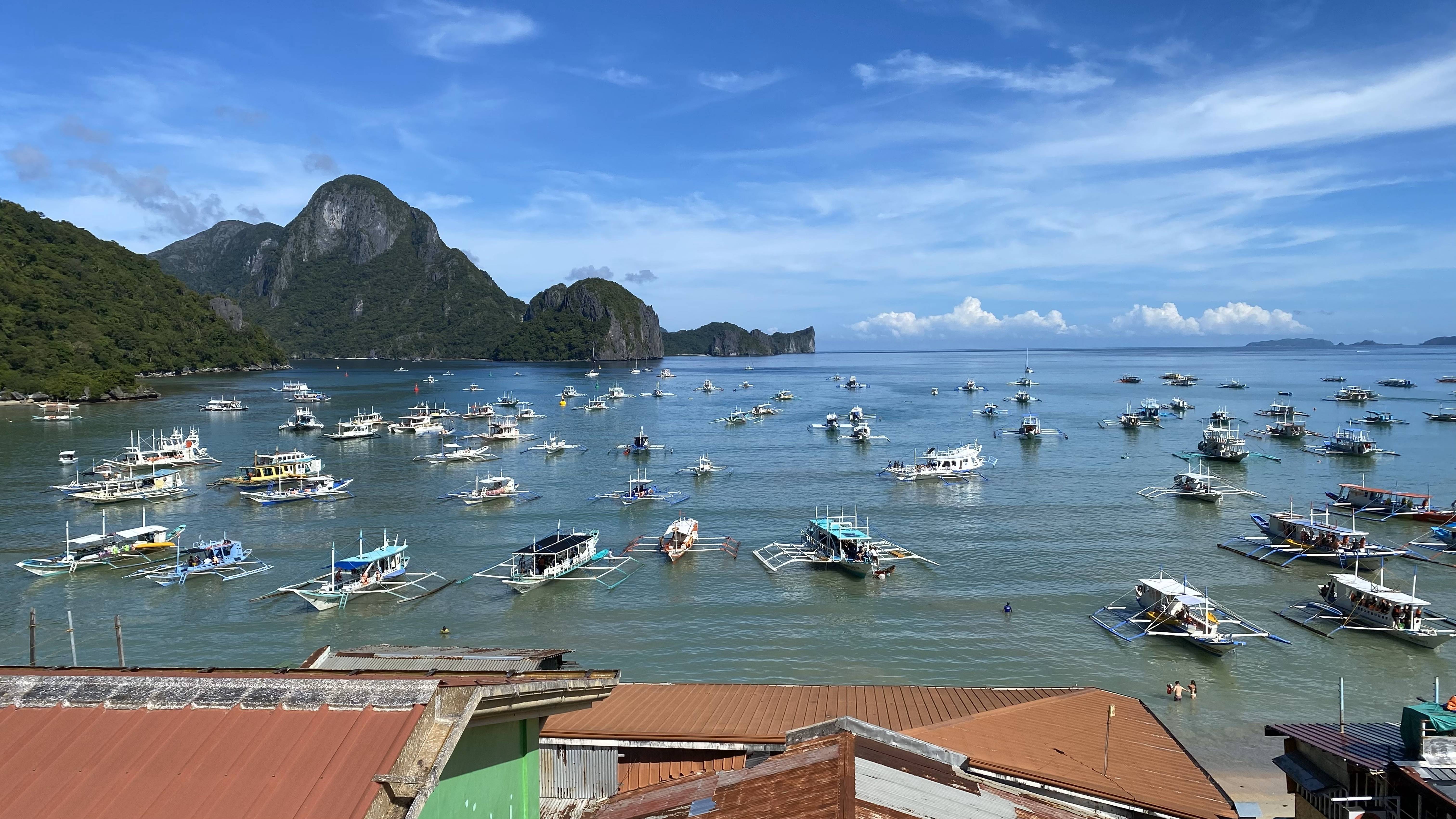 #7_Филиппины 2024. остров Палаван, Эль Нидо, городской пляж, отель S Resort El Nido смотреть онлайн