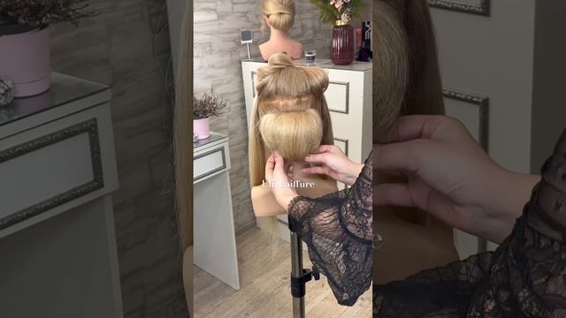 Классика ❤️#прическа #прическинадлинныеволосы #hairart #barbie #hair #hairdo #hairdresser #curlyhair