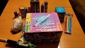 Распаковка пиротехники на Новый Год 2023