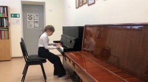 Емельянова Алина, П. Базельяр «Грациозность», Т. Кулиев «У озера»