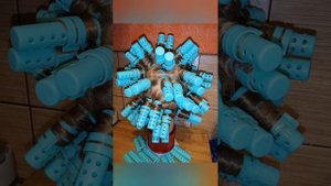 Вертикальные двойные бигуди Brevetto Mi99U 000785 для локонов и химической завивки