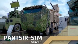 "Pantsir-S1M" Air defence missile and gun system