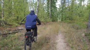 Ничего не предвещало беды! Самодельный электровелосипед начал разваливаться на ходу в лесной глуши.