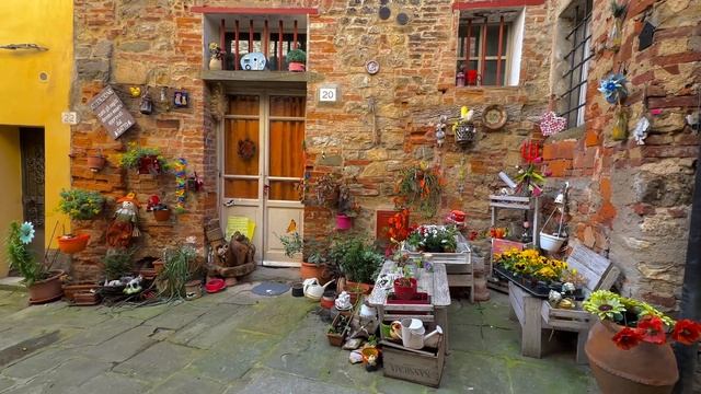 🇮🇹Италия. Тоскана. Лучиньяно - средневековый город. #Lucignano #italy #toskana #италия #тоскана смотреть онлайн