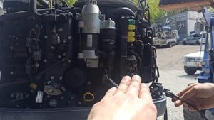 запуск Yamaha F90BET, 2009 год. Владивосток, Seamotors.