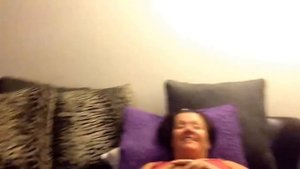 Rubbing my moms feet for Burger King