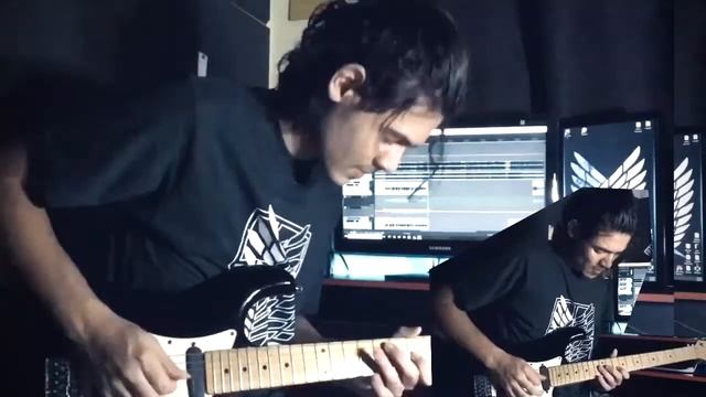 Guren no Yumiya (AOT Season 1 Opening Theme) - Guitar Cover смотреть онлайн