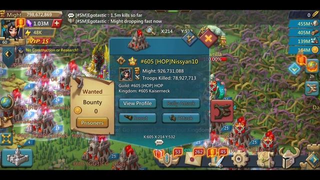 KVK ACTION 1.2BIL CAPPED AND RESETS FURY!? MINI LEAD BLOODBATH - Lords Mobile смотреть онлайн