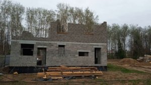 Дом из керамзитобетонных блоков второй этаж