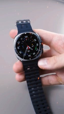 Распаковка Galaxy Watch Ultra в цвете Титановый Серый