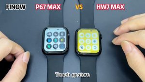 Comparasion:Smartawtch Hw7 Max vs P67 Max Unboxing / which is best clone watch 7? / PK IWO DT7 MAX