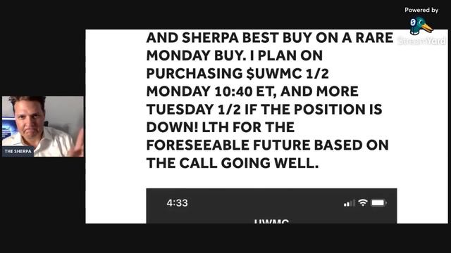 SUNDAY RECAP- $UWMC is DO OR DIE, Infrastructure bill and what it means to YOUR TRADES.