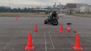 L GP Кирилл Новиков Kawasaki Z750R  Gymkhana Sochi 20,52 26 декабря 2024 г.