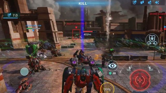 Seraph shows why it’s the meta in Champion Factory (also more Basilisk Sharanga) — War Robots смотреть онлайн