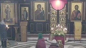 26.12.2024.Преставление преп. Германа Аляскинского. Престольный праздник. Божественная Литургия.