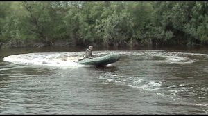 Как это было .  Омская область . Река  Уй .