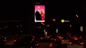 Медиафасад в Казани напротив Казанского Кремля!