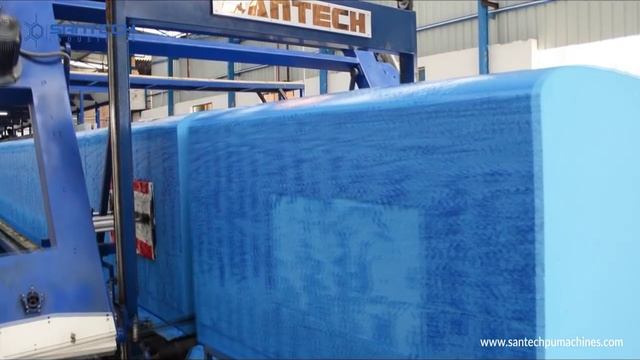 Линия непрерывной заливки поролона. смотреть онлайн