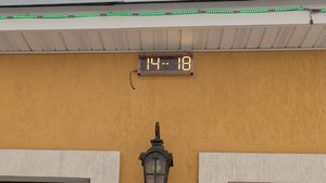 Простая метеостанция. Часть 1: табло на WS2812 + датчик BME280 + самодельный экран Стивенсона.