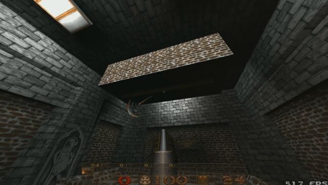 Quake - q3bsp + Blood textures/animations смотреть онлайн