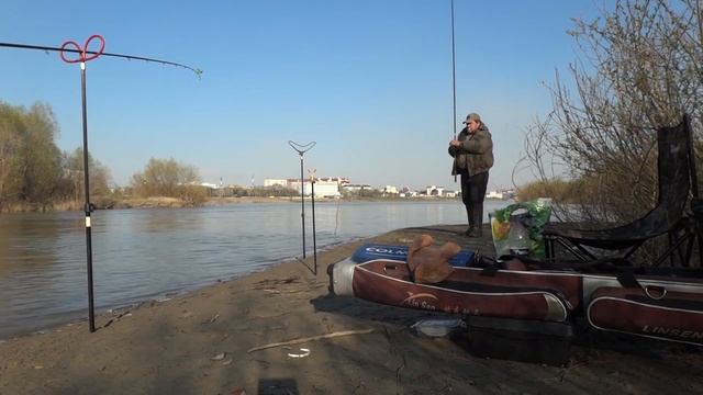 Иртыш Рыбалка на  Налима. Весна.