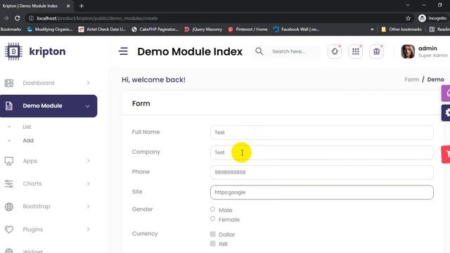 Kripton Laravel Installation #laravel  #application