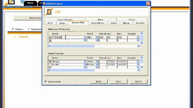 Asset Tracking in Smart Service