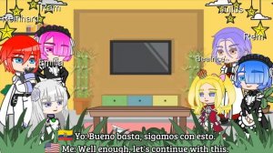 Re:zero reaccionan a Subaru/ react to Subaru as Gojo part 1