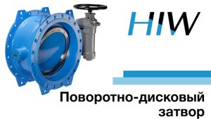 Поворотно-дисковый затвор