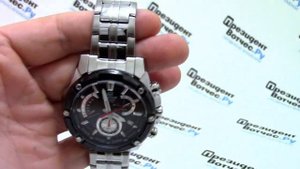 Часы Casio EDIFICE EFR-559DB-1A - видео обзор от PresidentWatches.Ru