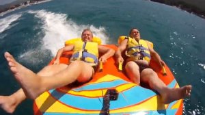 Отдых в Кабардинке. Катание на таблетке